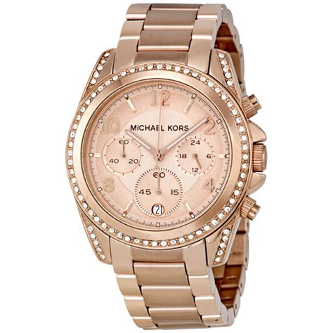 michael kors chronograph watch mk5263|Michael Kors Blair Chronograph Rose Dial Ladies Watch MK5263.